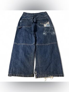 Southpole Bboy Jeans Size 34X30 Baggy Grunge Hip Hop Vintage Y2K